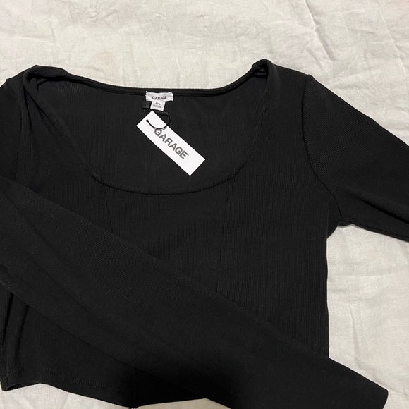 GARAGE long sleeve corset top - Picture 2 of 4